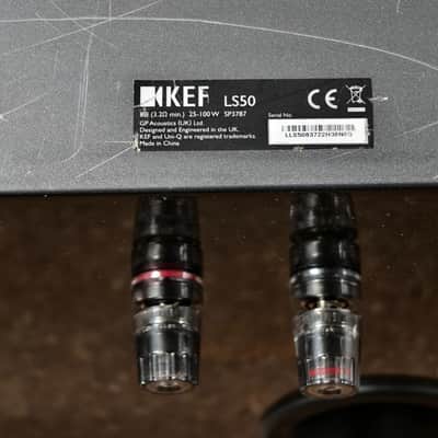 KEF LS50 Passive Bookshelf Speakers Hi-Fi Studio Monitor Pair 25-100W 8 Ohm image 10