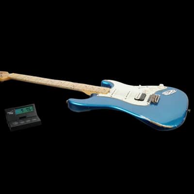 fender HSS 1957 Stratocaster Aqua Marine Relic HSS 2013 image 7