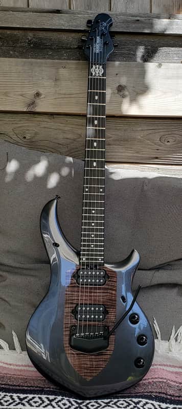Ernie Ball Music Man Majesty 6 2021 - Smoked Pearl image 1