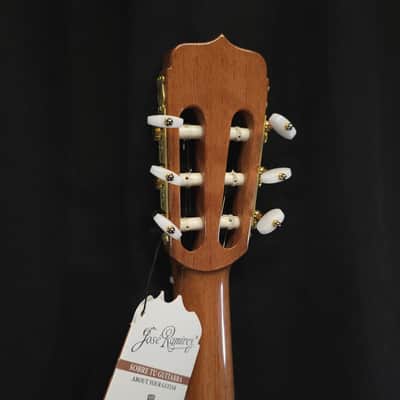New Jose Ramirez Cedar Estudio 140 CWE Acoustic Electric Classical Nylon String Guitar w/ Logo'd Hard Case image 5