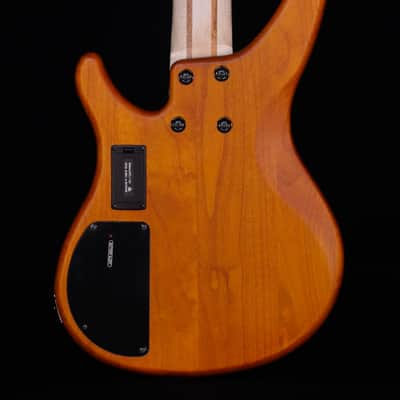 Yamaha TRBX605FM 5-String Electric Bass Guitar, Matte Amber image 3