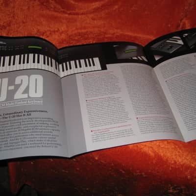 Roland U-20 RS-PCM Multi-Timbral Keyboard From 1990 image 2