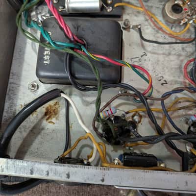 Fender Bassman Amp Head 1967 - Black Panel image 14