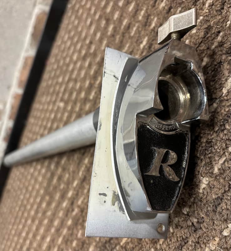 Vintage Rogers Big R 1970’s 24” bass drum tom mount post image 1