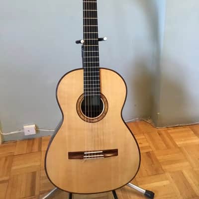 Sergei de Jonge Sergei De Jonge Lattice-Braced Spruce Top Classical Guitar 2004 - French polish image 1