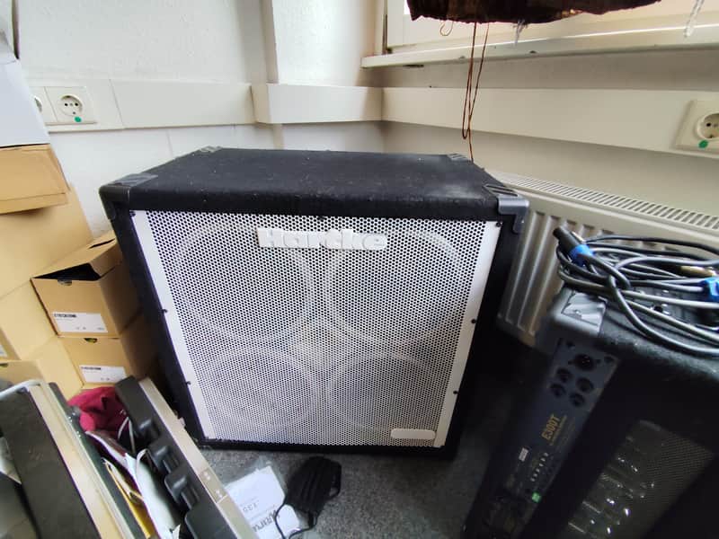 Hartke VX410 400-Watt 4x10" Bass Speaker Cabinet 2010s - Black image 1