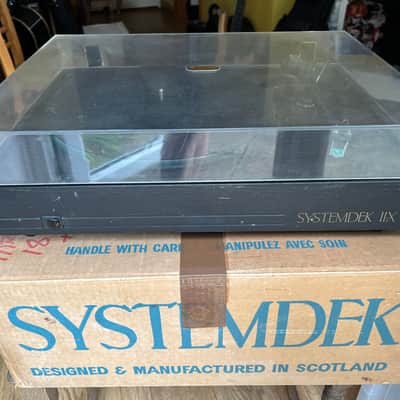 Systemdek IIX turntable with Linn Basik arm and Audio Technica AT95 cartridge image 8