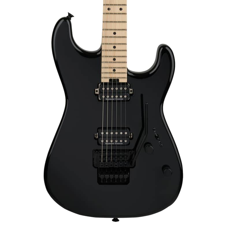 Used Charvel Pro-Mod San Dimas Style 1 HH FR MPL - Gloss Black image 1
