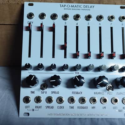 Tap-O-Matic Tap-O-Matic Delay DivKid Discord Edition - Expanded OAM Time Machine 2025 - White image 1