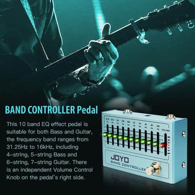 Joyo R-Series R-12 10-Band Graphic EQ Guitar & Bass Pedal (Price includes the import duty for US buyer) image 2