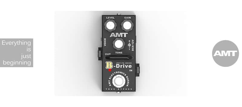 AMT Electronics  B-Drive mini – JFET distortion pedal image 1