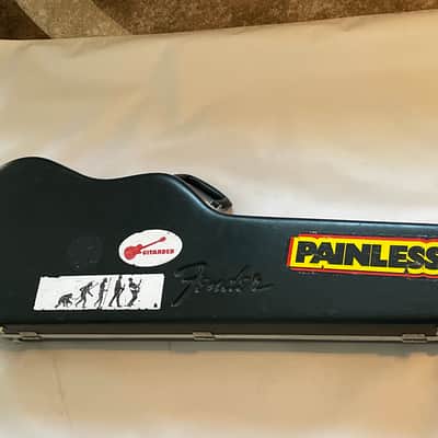 2000's Fender Molded Hardshell Stratocaster Telecaster Guitar Case No Keys