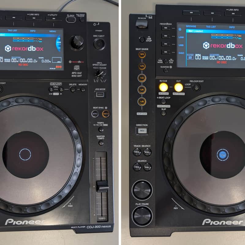 Pioneer CDJ-900NXS Professional Multi Player Black