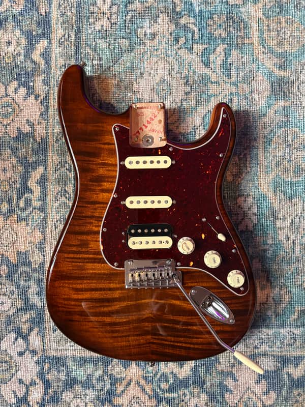 Loaded Fender Rarities Series Flame Maple Top Stratocaster Body image 1
