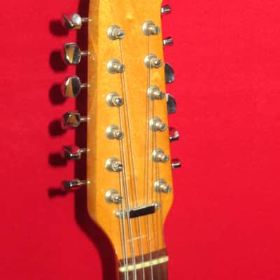 Fender 1966 Sun Burst Electric XII 12 String Guitar w/ Case image 2