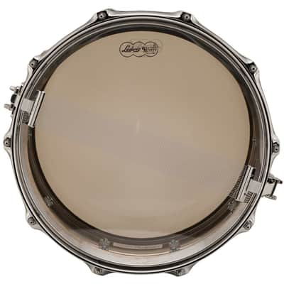 Ludwig LB400BT Supraphonic Chrome-Over-Brass Snare Drum w/ Tube Lugs, 5" x 14" image 5