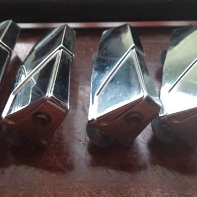 Tama Vintage TRAK Drums SET OF 8 Bass Lugs Tama Made Japan RARE PARTS 80s image 6