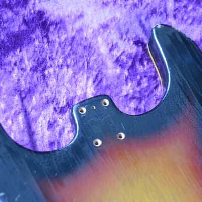 VOX Bulldog vintage electric guitar body * Rare, made in Italy ca. 1966! * Perfect for your VOX project *WORLDWIDE SHIPPING image 7