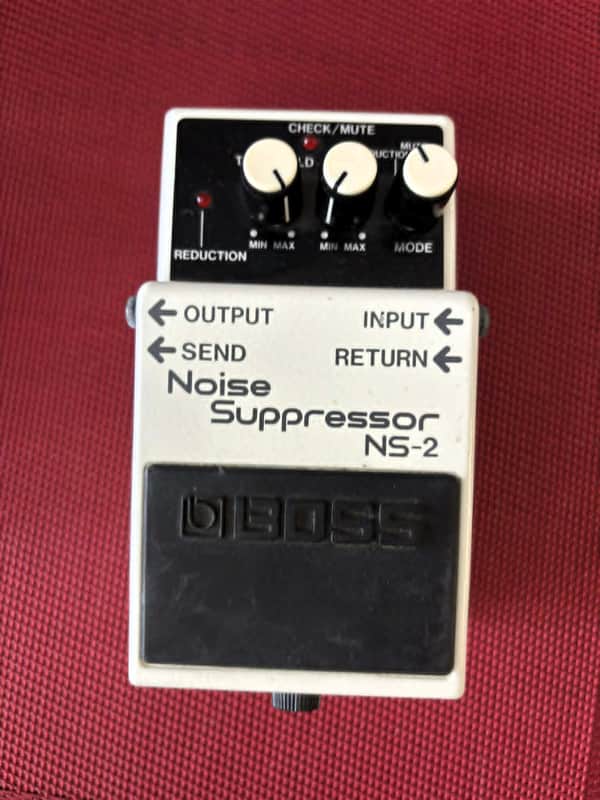 Boss NS-2 Noise Suppressor (Silver Label) 1989 - Present White image 1