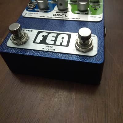 FEA DB-CL Dual Band bi-amp Compressor Limiter pedal w/ adjustable Crossover - Free Priority shipping image 7