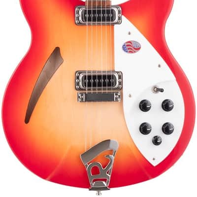 Rickenbacker RN330FG2 Electric Guitar, 330, Fireglo, Case image 5