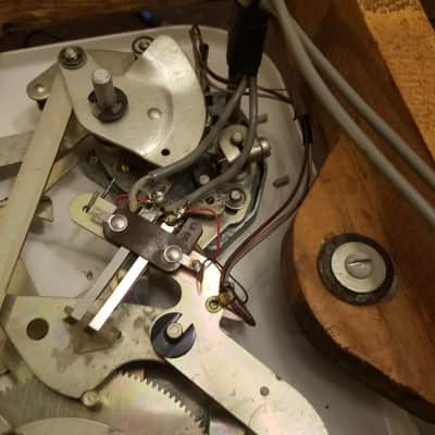 Garrard Type A Automatic Turntable 4-speed and tonearm, no headshell 1960s - Cream image 10