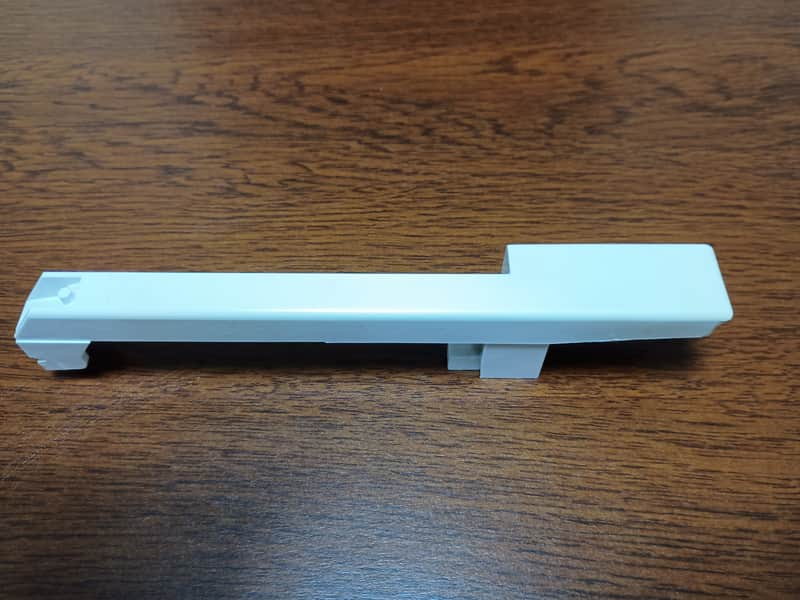 Roland Juno-2 / HS-80 / JX-8P / JX-10 / D-50 / S-10 / S-50 / A-50 / VK-1 / MKB-200 | White Key âC/Fâ (Style 28W) | Part No. 22575211 | Genuine Original Part | From Japan image 1