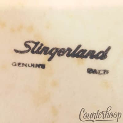 *Slingerland 20"Genuine Calf Skin Bass Drum Calfskin Head Vintage 50s USA Batter image 2