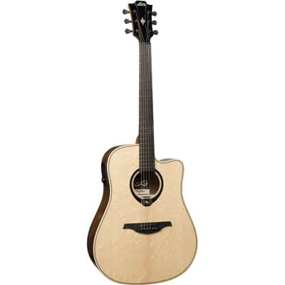Lag THV30DCE-LB | HyVibe Smart Guitar with Bearclaw Solid Sitka Spruce Top. Brand New H2 Version image 2