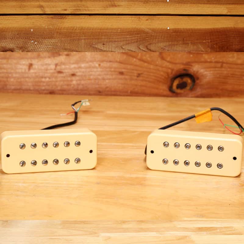 DiMarzio DP209 Bridge + DP162 Neck DLX Plus and Super Distortion  Soapbar P-90 Cream (Will Separate) image 1
