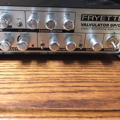 Fryette Valvulator tube preamp  direct recording load box silver image 1
