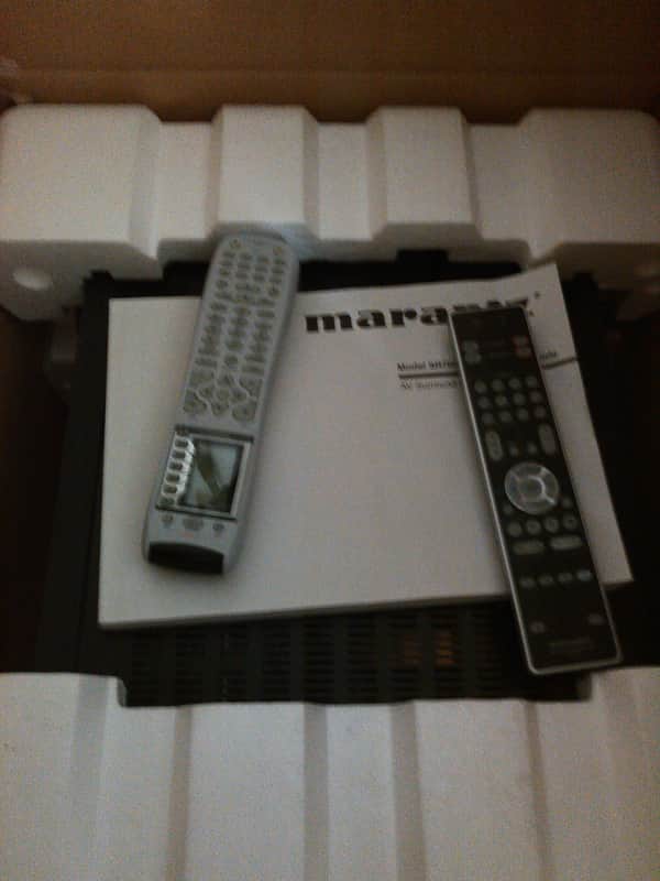 Marantz SR7002 Black Surround Amp/Receiver. Mint condition. Original Box, Remotes & Manual. image 1