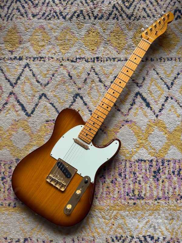 Fender 75th Anniversary Commemorative Telecaster 2021 - 2-Color Bourbon Burst image 1