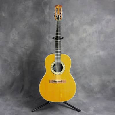 1970s Ovation 1624 Classical Acoustic-Electric Guitar image 1
