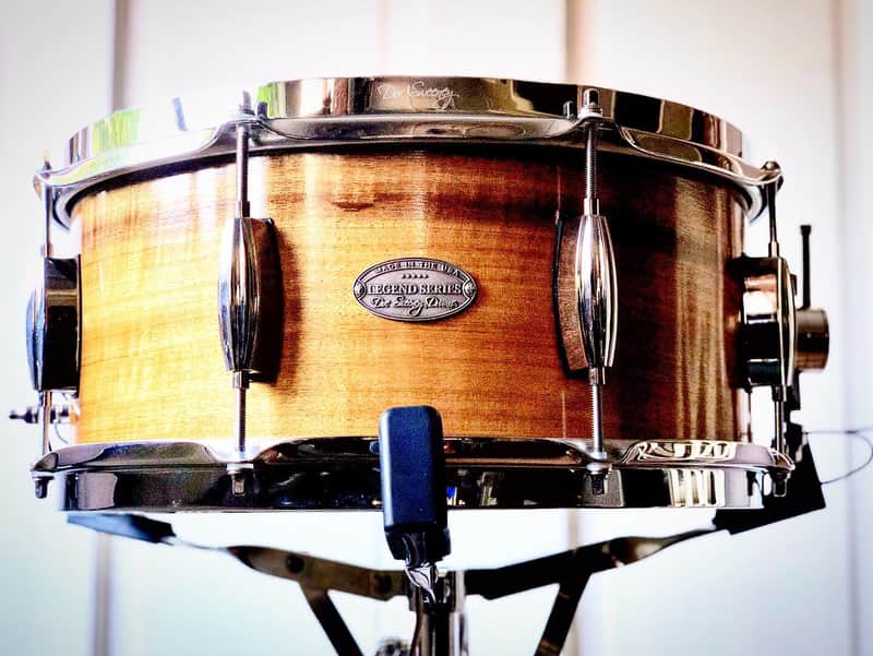 Doc Sweeney Drums 14x6.5 Legend Series Steam Bent Myrtle Snare Drum 2019 Natural image 1