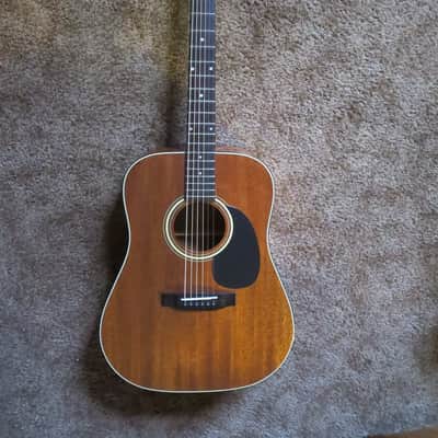 Sigma Martin DM-3M Acoustic Guitar 1980's Natural Mahogany image 1