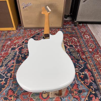 Fender Mustang Traditional 60's Olympic White Rosewood image 15
