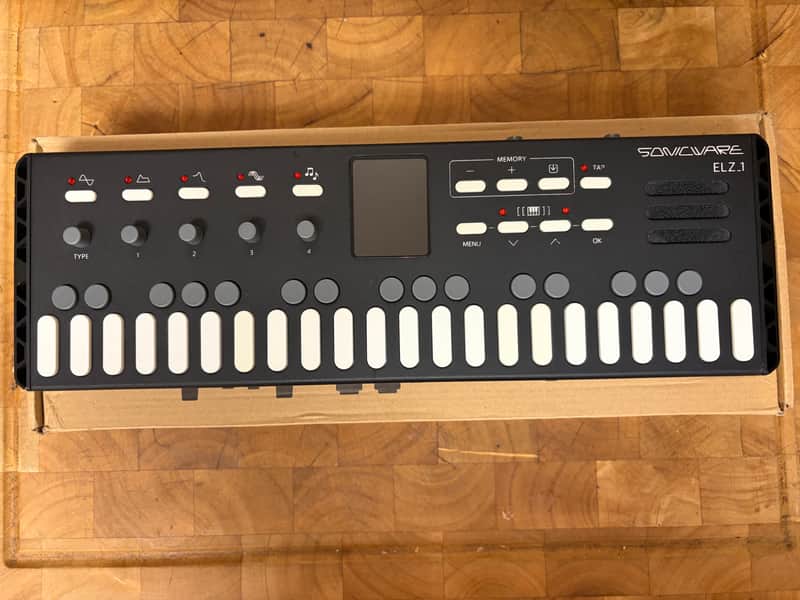 Sonicware ELZ_1 37-Key FM Synthesizer 2018 - Present - Black image 1
