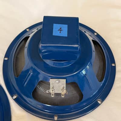 Eminence 10” Alnico Blue Speaker for Fender '59 Bassman Amp - Made in USA image 1