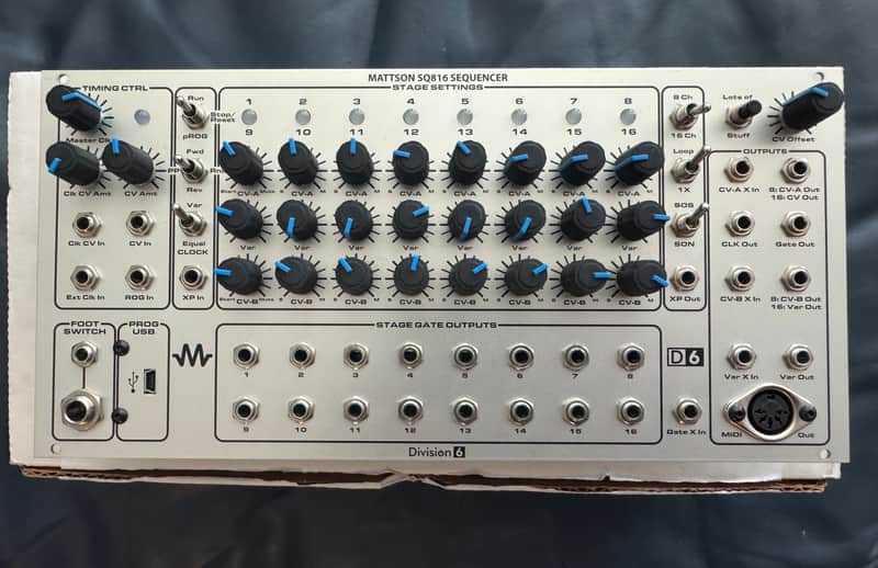Division 6 SQ816 Analog Step Sequencer 2010 image 1