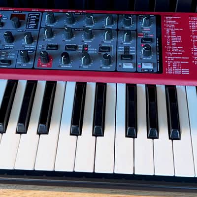 Nord Lead 4 49-Key 20-Voice Polyphonic Synthesizer 2013 - 2020 - Red image 6
