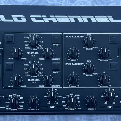 Legendary Audio Gold Channel "STEALTH" Mic Preamp Channel Strip! 1 of 1! image 14