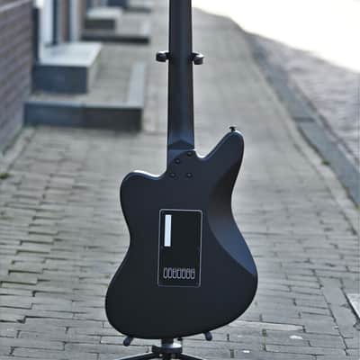 ESP LTD Alex Wade AW-XJ7 Baritone Evertune - Black Open Grain Satin image 14