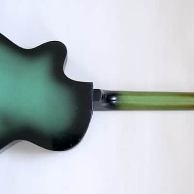 1960's Egmond Lucky 7 Greenburst - Recovered and upgraded image 10