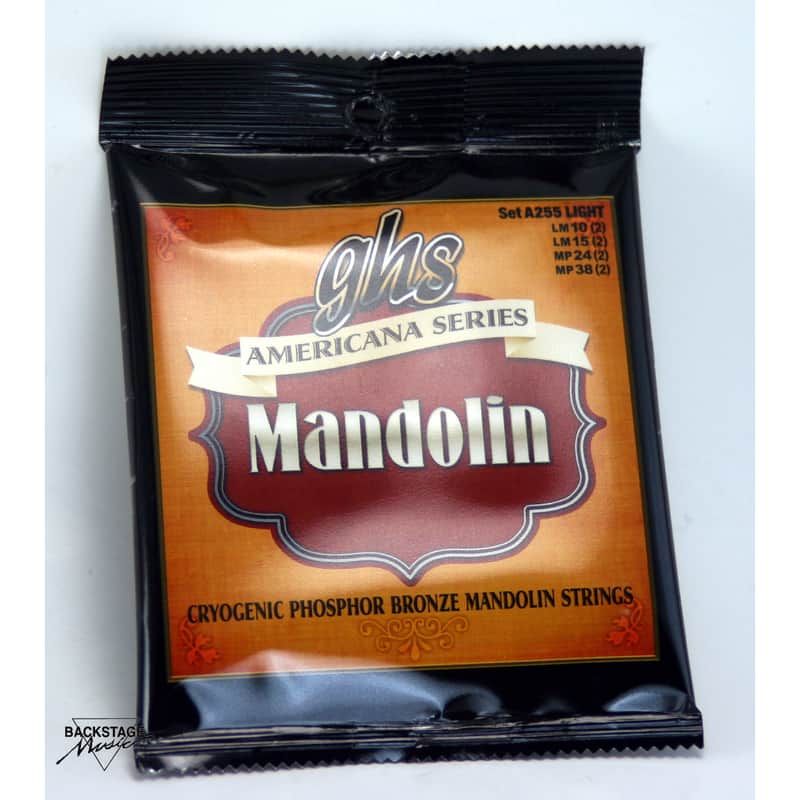 GHS Phosphor Bronze Mandolin Strings, Light Gauge 10-38 image 1