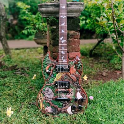 Javara Gibson SG 2022 Hand Carved & Custom image 5