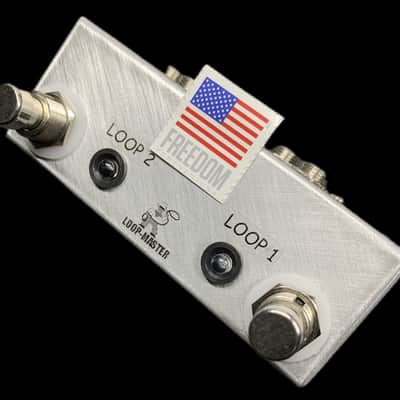 Loop-Master Pedals Skinny/Micro 2-Loop True Bypass Looper Loop Pedal Switcher IN STOCK! image 2