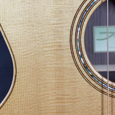 Ted Thompson  T3DL Jumbo c.1996 Acoustic Guitar image 13