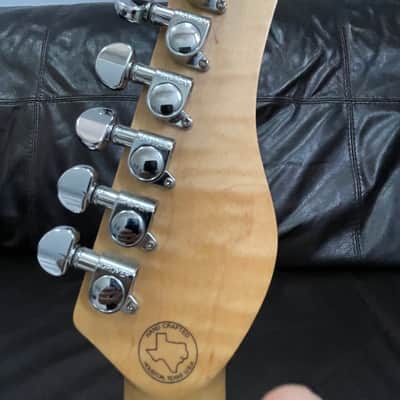 Robin Ranger Guitar seafoam green with gig bag USA Texas made SSH image 7