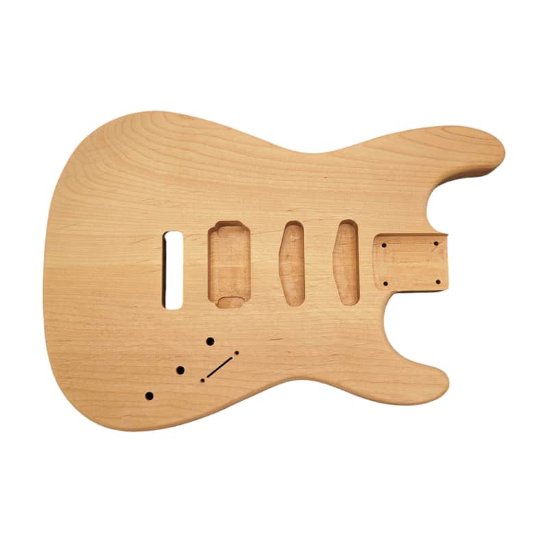 S-Style 2 piece Alder Body (Unfinished) image 1